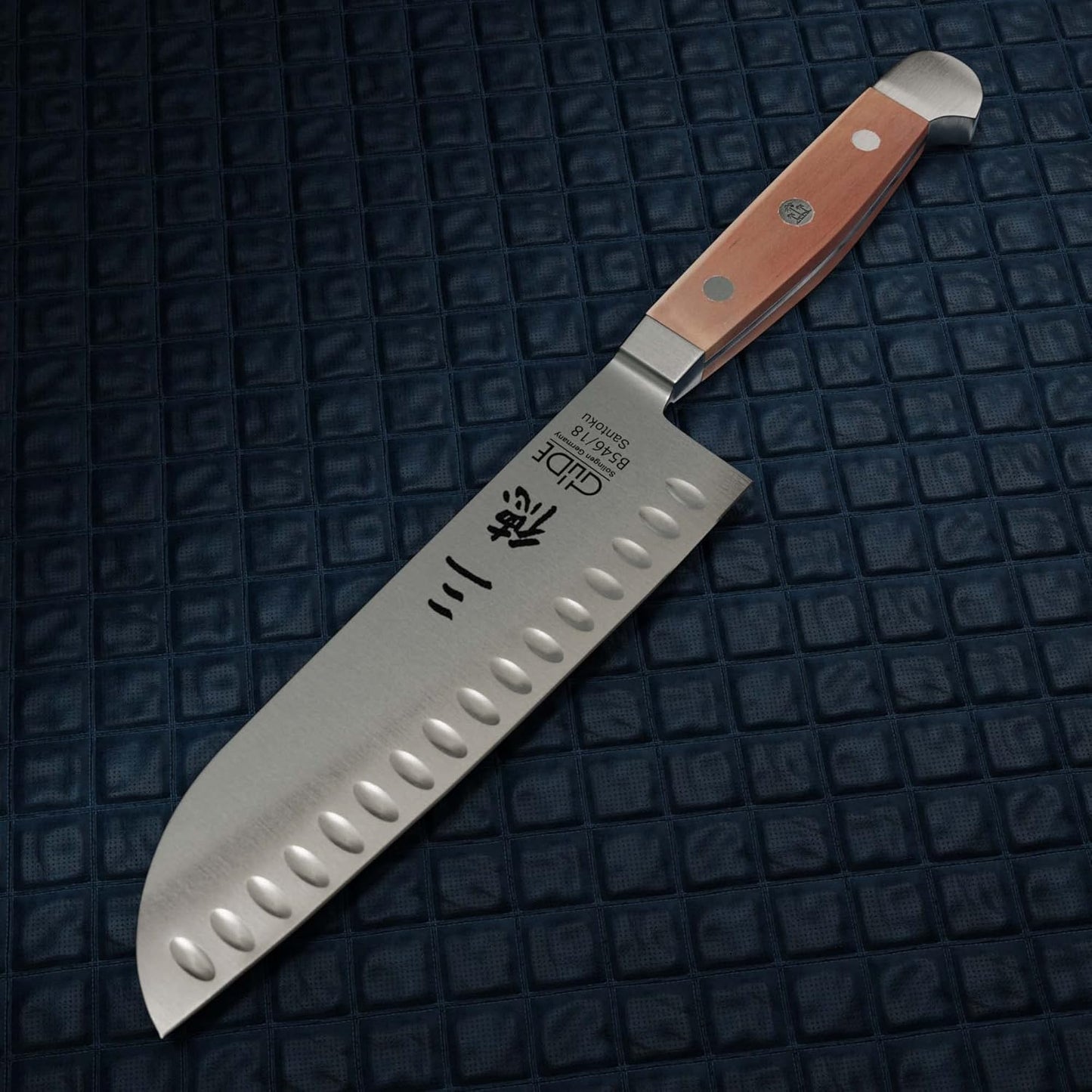 B546/18 Santokumesser, Birnenholz 18 cm - Kulle
