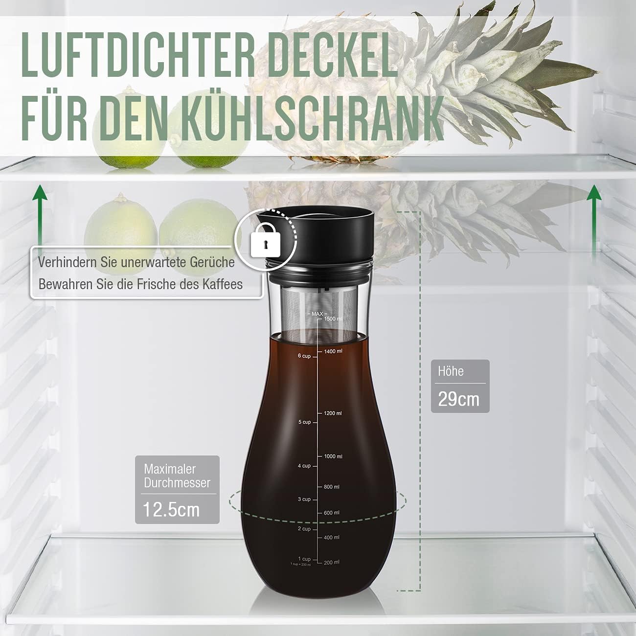 Kaffeebereiter für Cold Brew