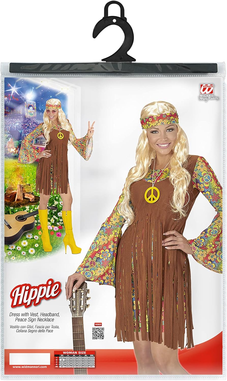 Hippie Girl Kostüm, 3XL