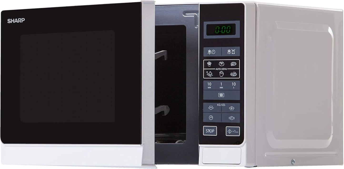 R242WW Mikrowelle, Weiss