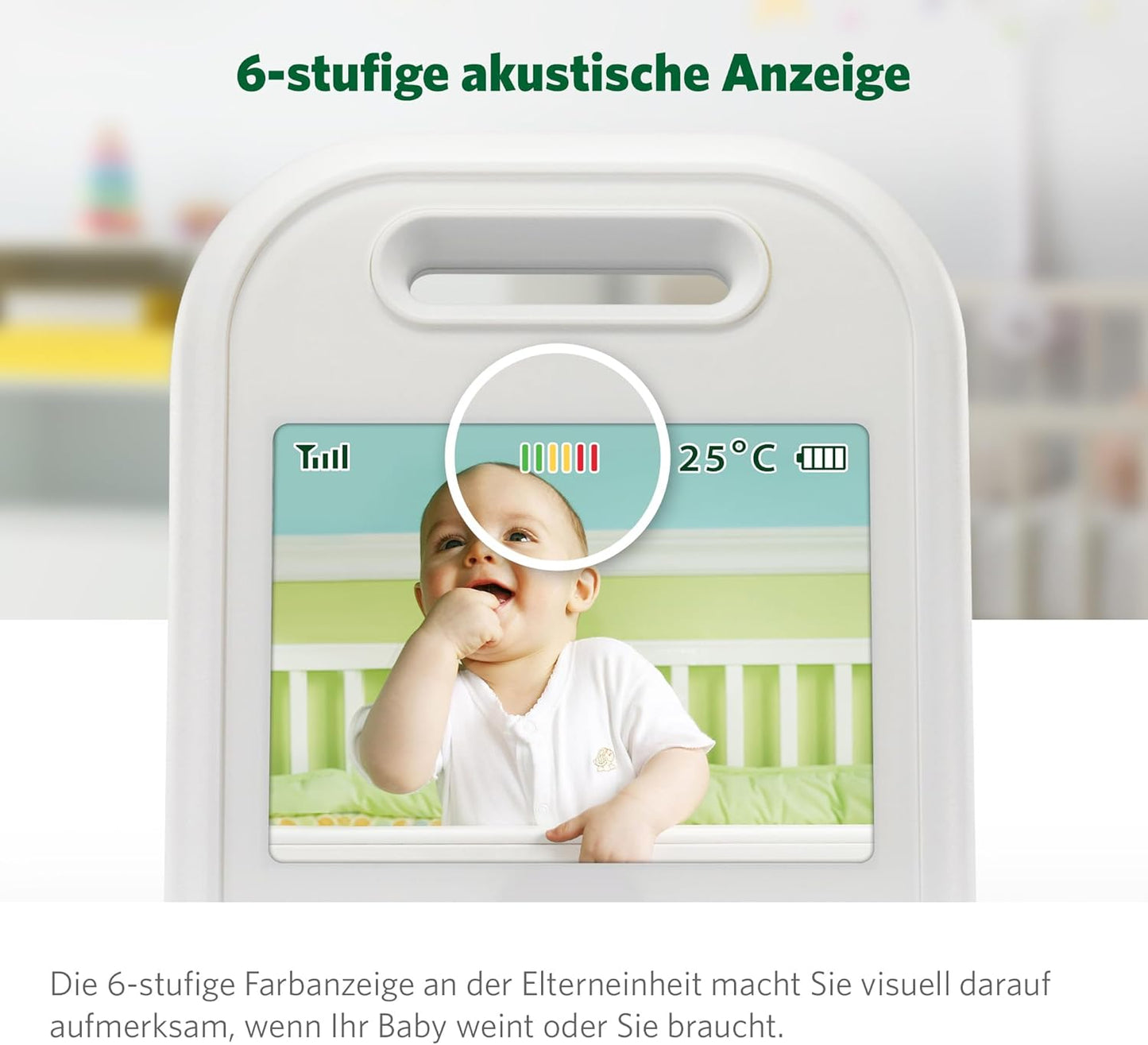 LF2513 Baby Monitor mit Camera, 2.8" LCD LF2513
