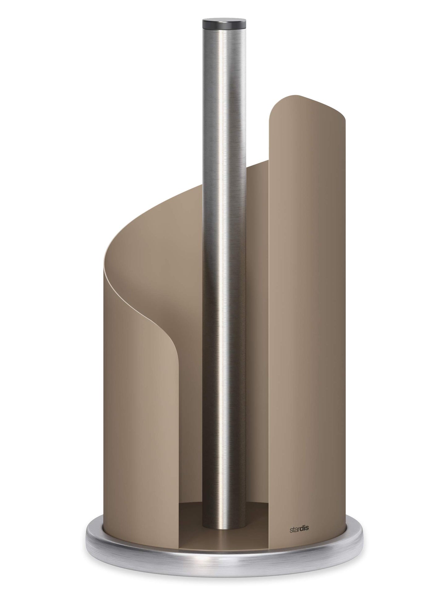 Halter für Küchenrolle, Taupe