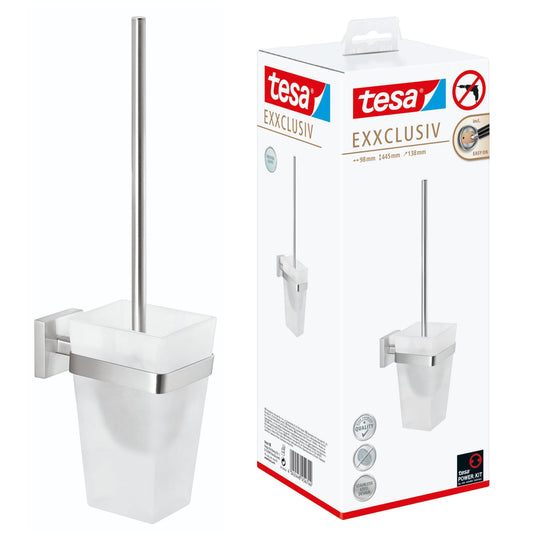 EXXCLUSIV WC-Bürstengarnitur, Toilettenbürstenhalter