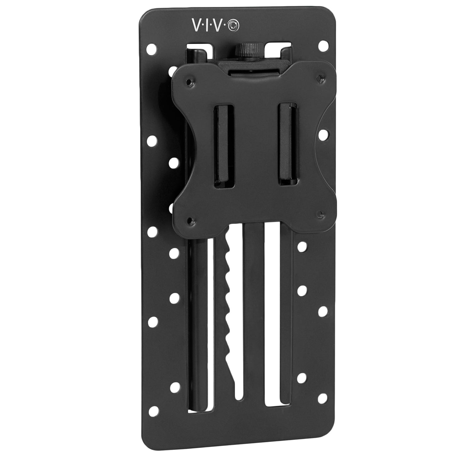 Höhenverstellbarer VESA-Adapter für 13-27 Zoll Monitore, schwarz