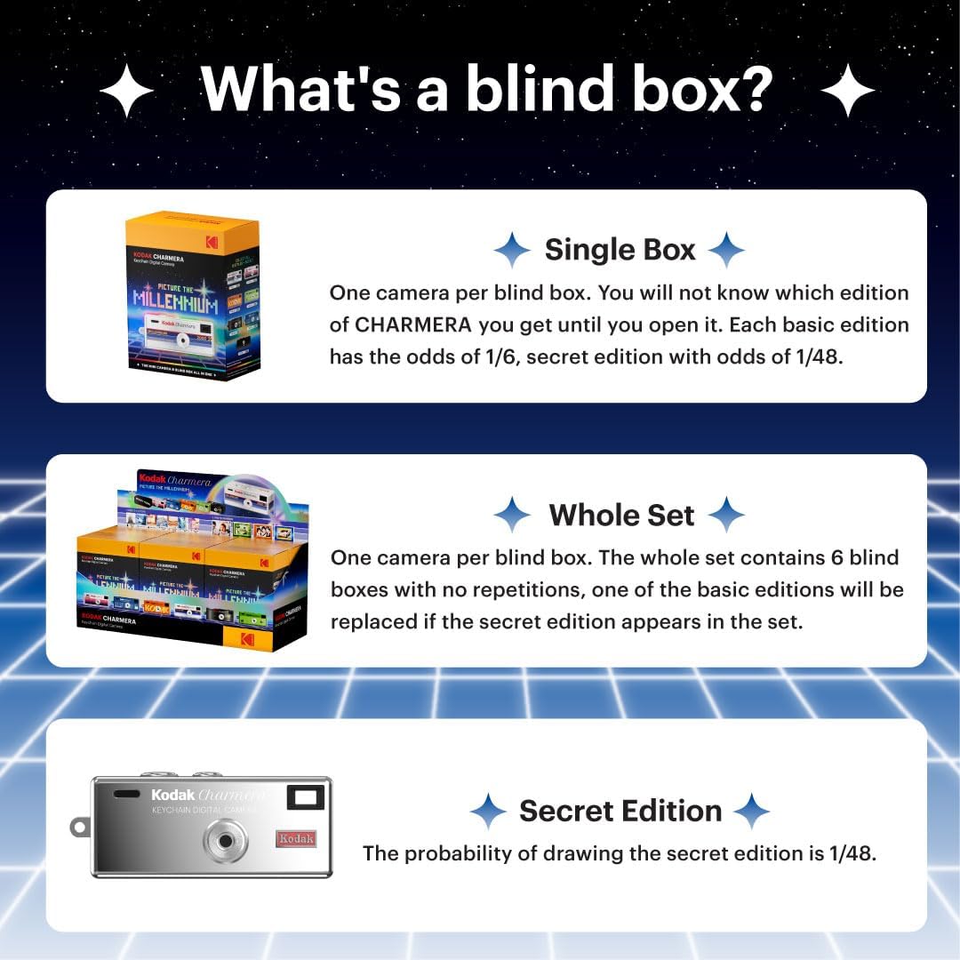 Mini-Digitalkamera mit Schlüsselanhänger, Einzelbox