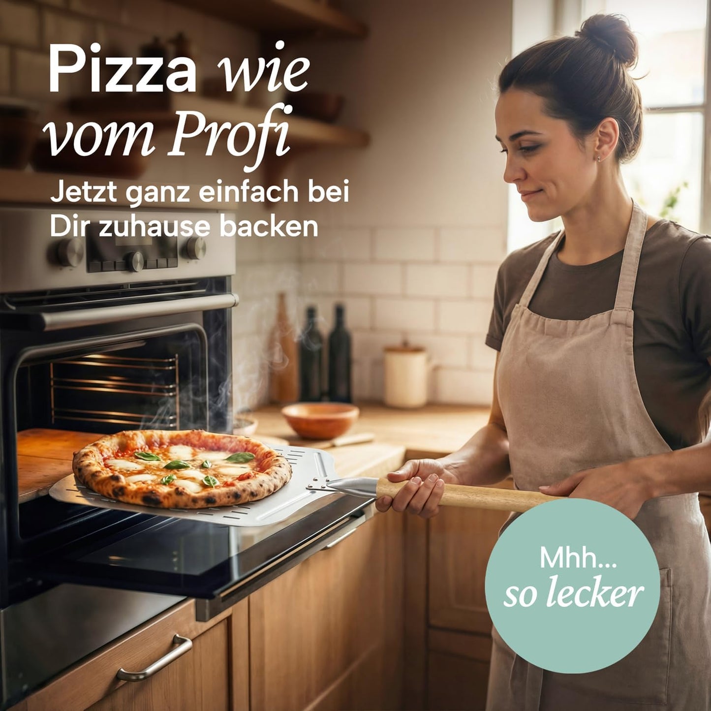 Pizzaschieber, Perforiert 60 cm