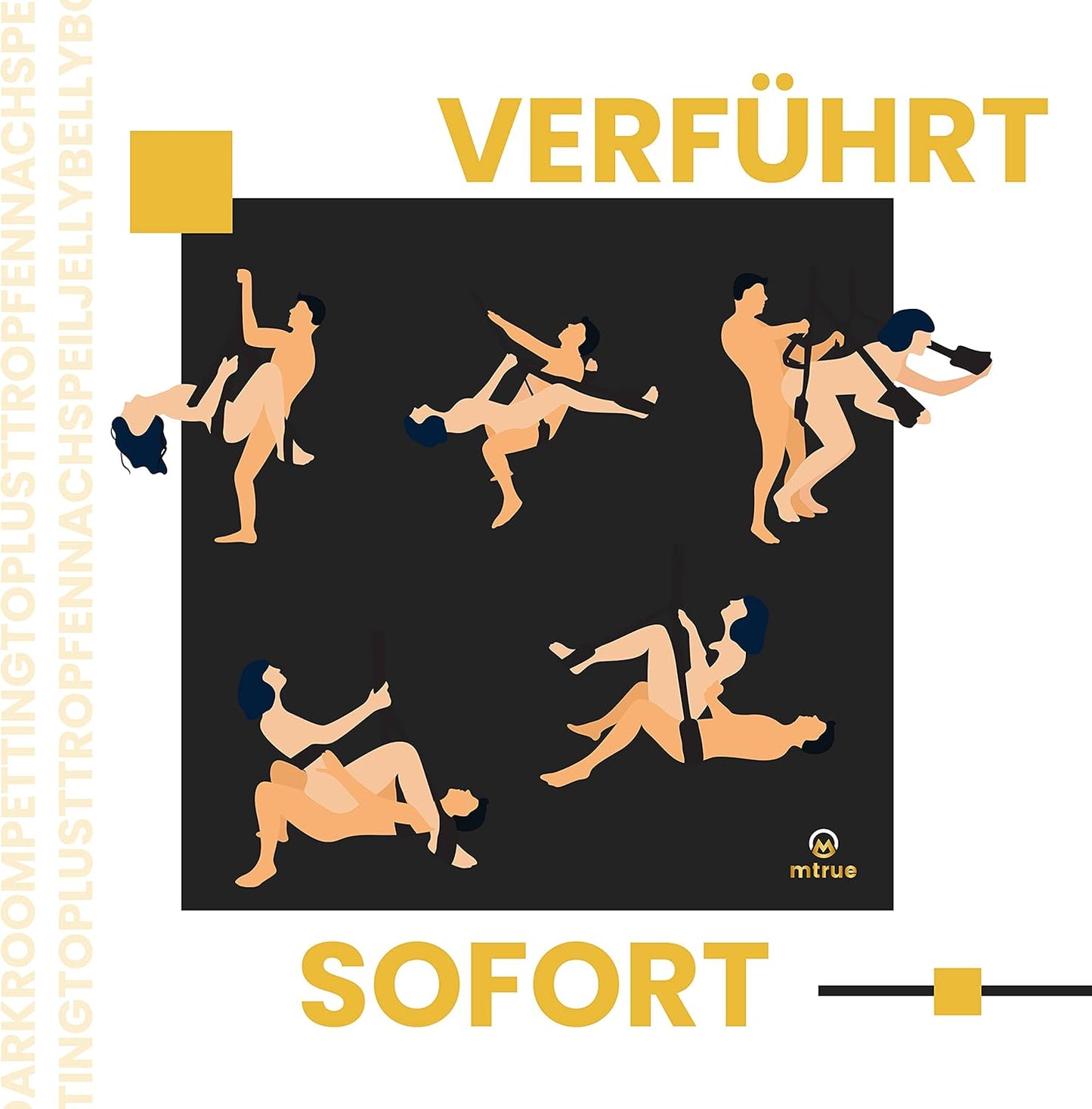Sex-Schaukel für Decke & Tür mit Halterung