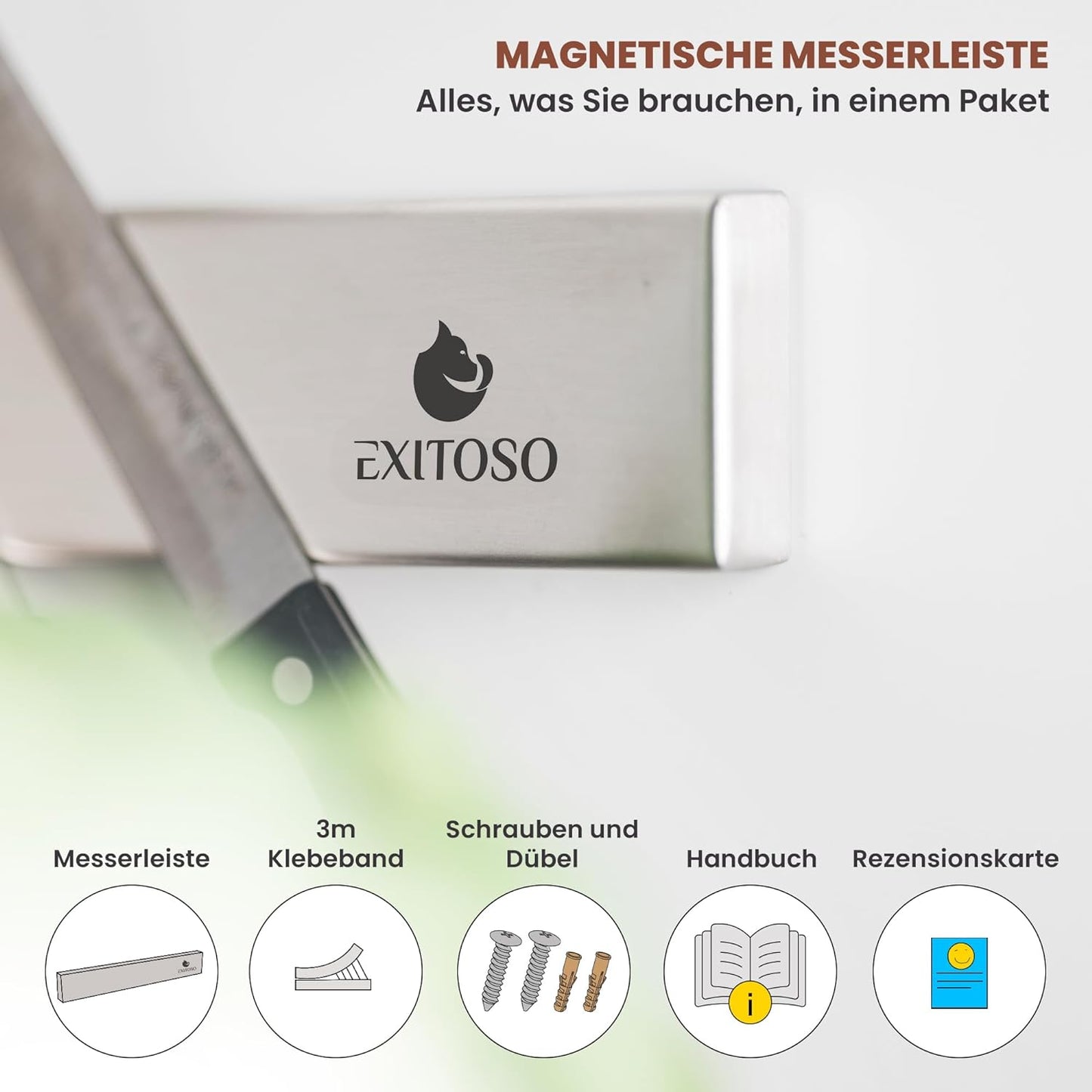 Messerleiste, Messerleiste Silber