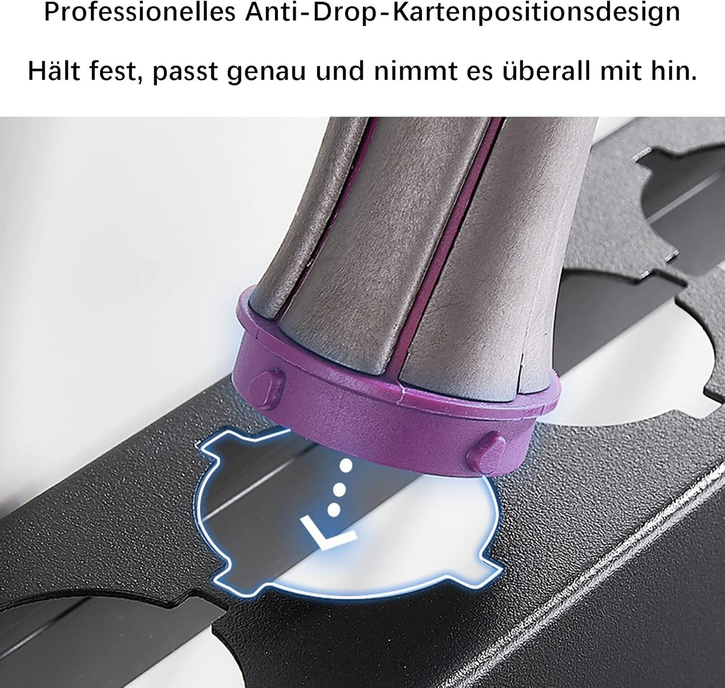 Wandhalterung für Dyson Airwrap mit Steckerhalterung, Stil 4