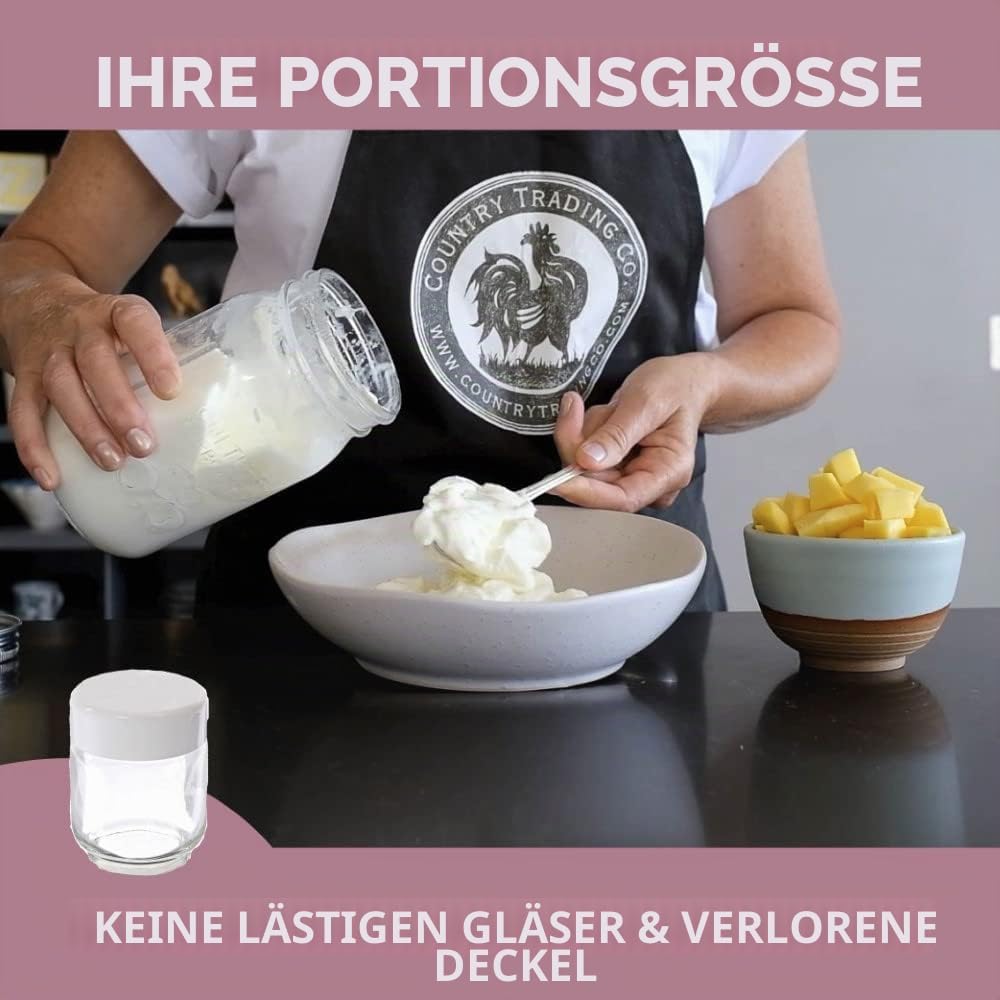 Edelstahl Joghurtbereiter