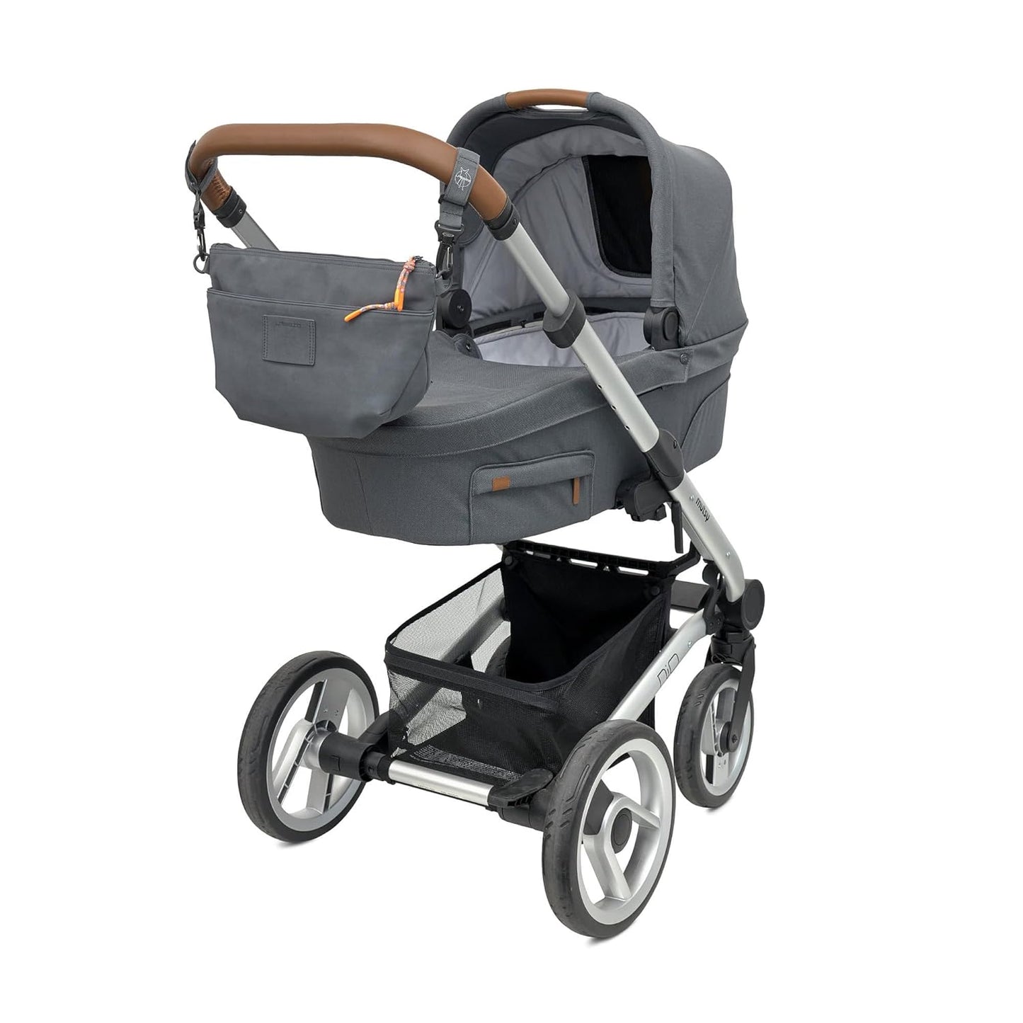 Buggy Bum Bag - Kinderwagenorganizer & Umhängetasche, Anthrazit