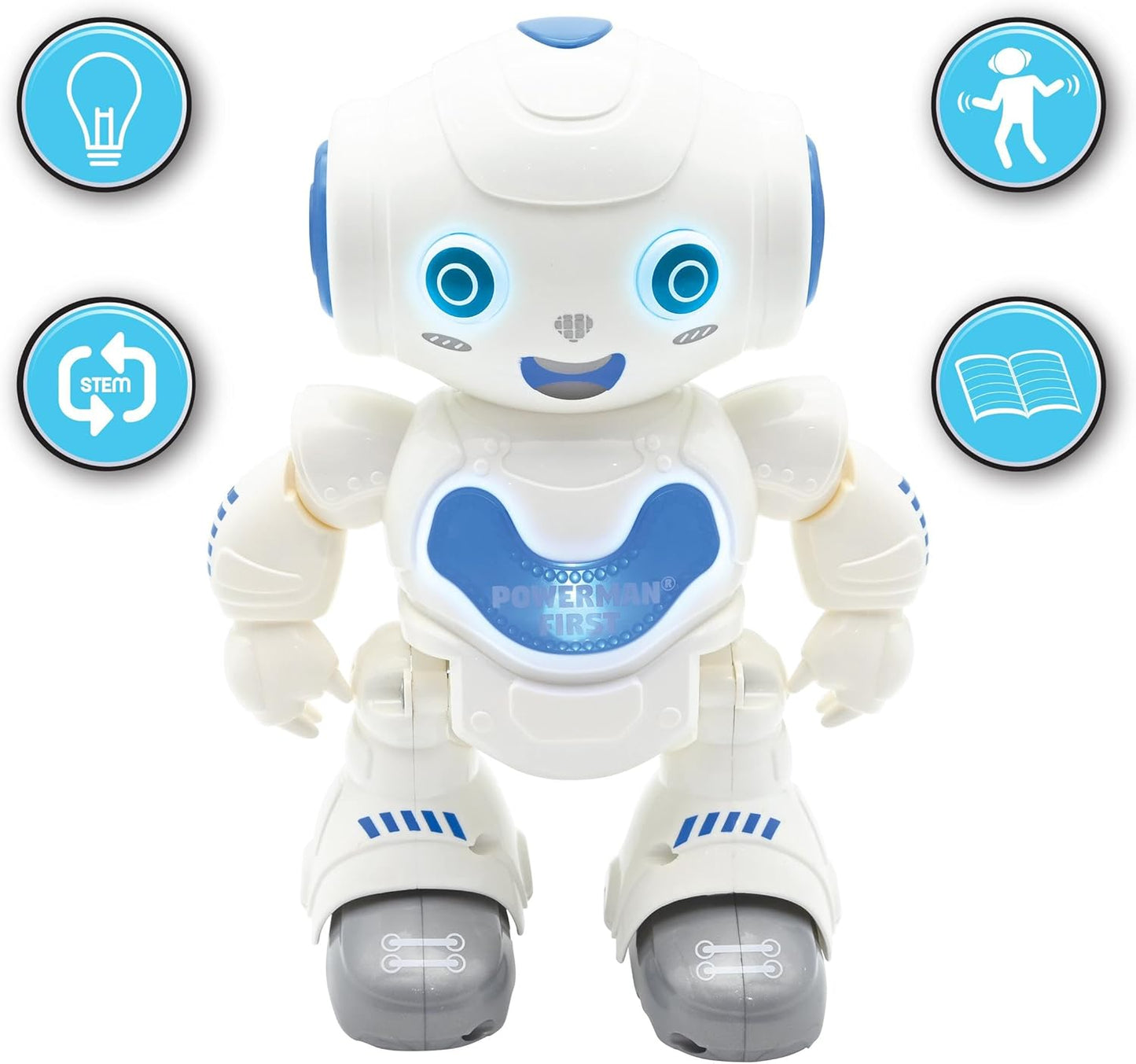 Interaktiver Lernroboter für Kinder, Powerman First _A