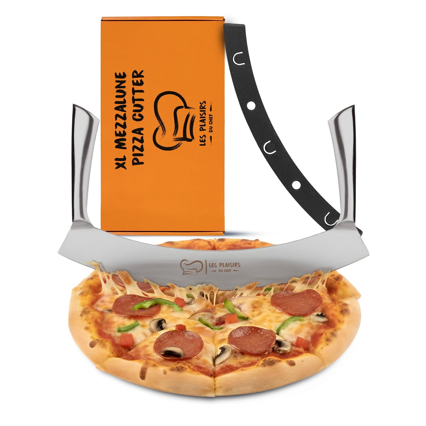 Pizzaschneider, Silber X-Large