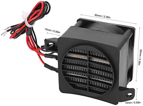 PTC-Luftheizung mit Thermostat