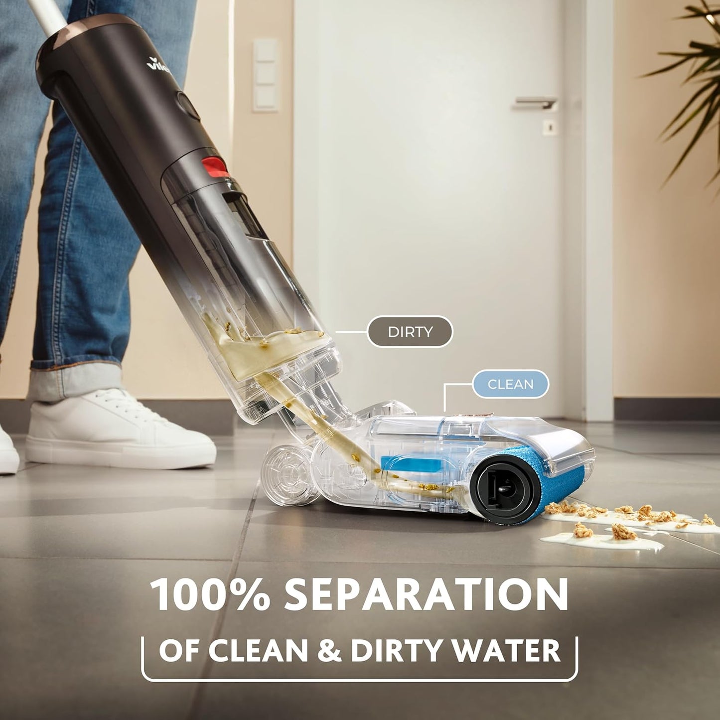 PureClean S5 Plus, 4.8 kg PureClean S5 mit Zubehör ‎schwarz/Silber