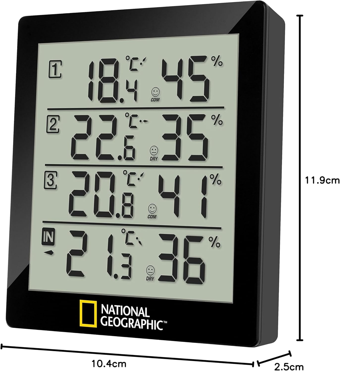 Wetterstation mit 4 Messpunkten