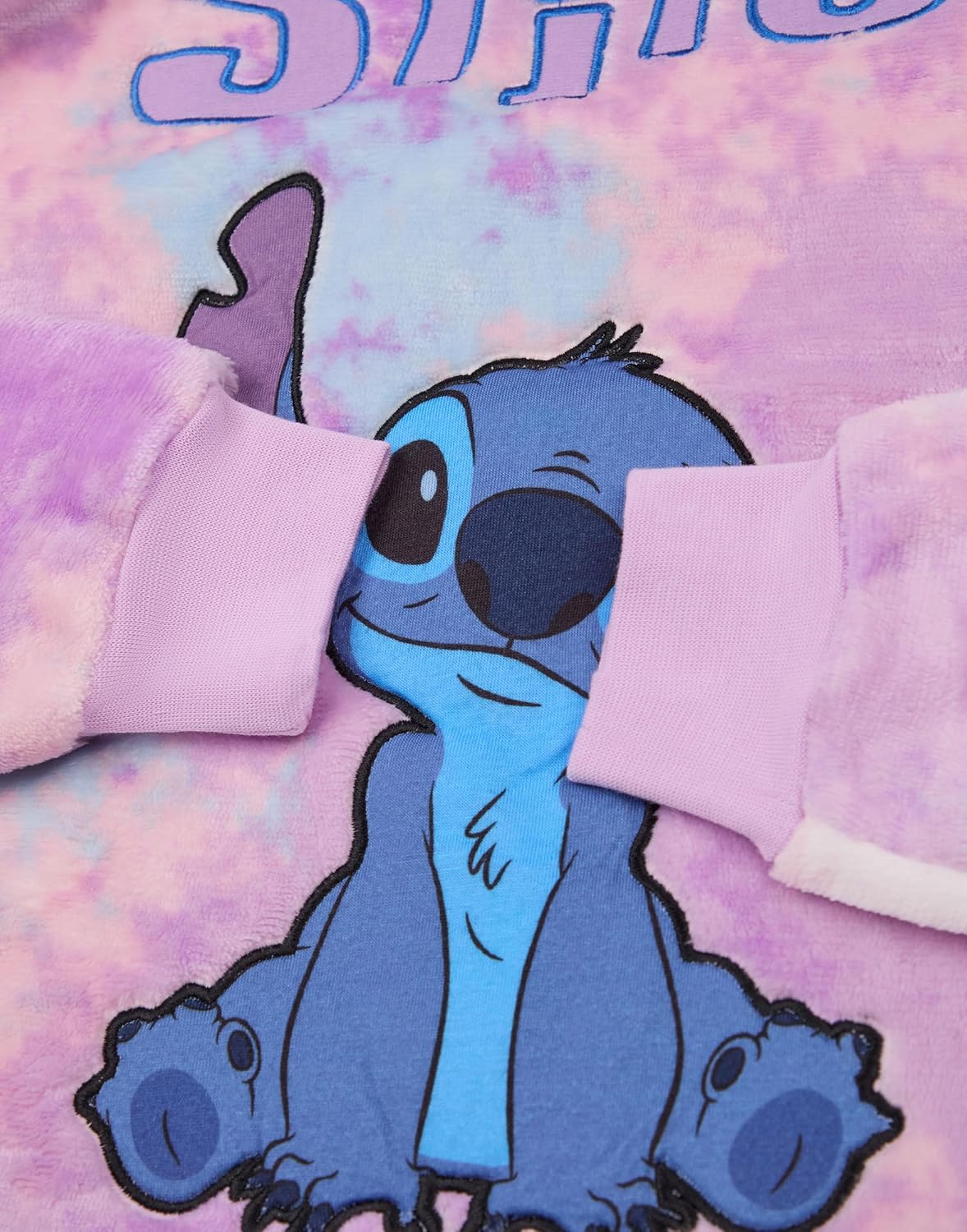 Tragbarer Decken-Hoodie Einheitsgrösse, Lilo & Stitch, Einheitsgröße Mehrfarbig