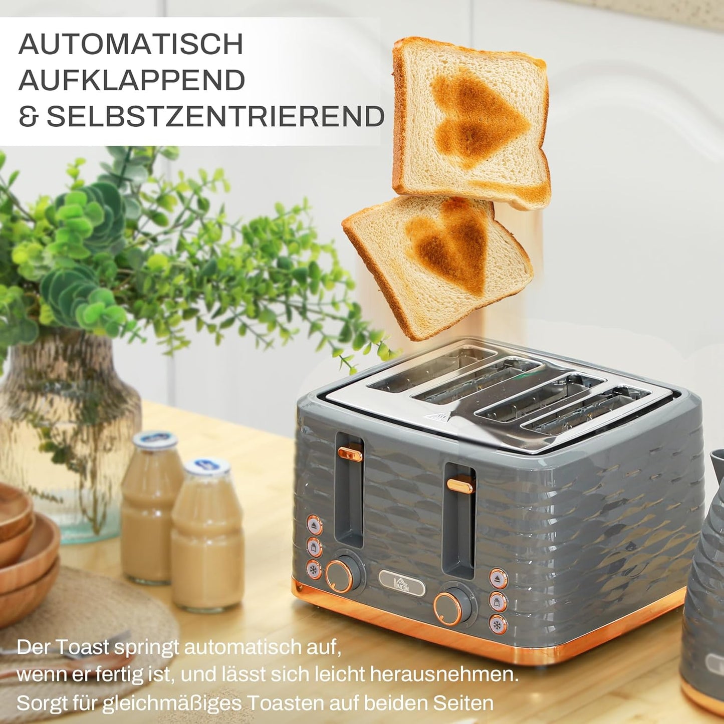 ‎DE800-162V90GY0431 Frühstück-Set