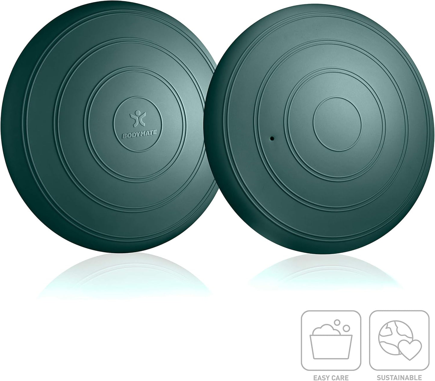 Ballsitzkissen COMFORT mit Pumpe, MIDNIGHT-GREEN