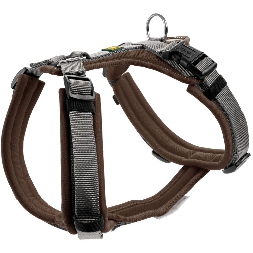 Hundegeschirr Maldon UP, braun/grau XS-S