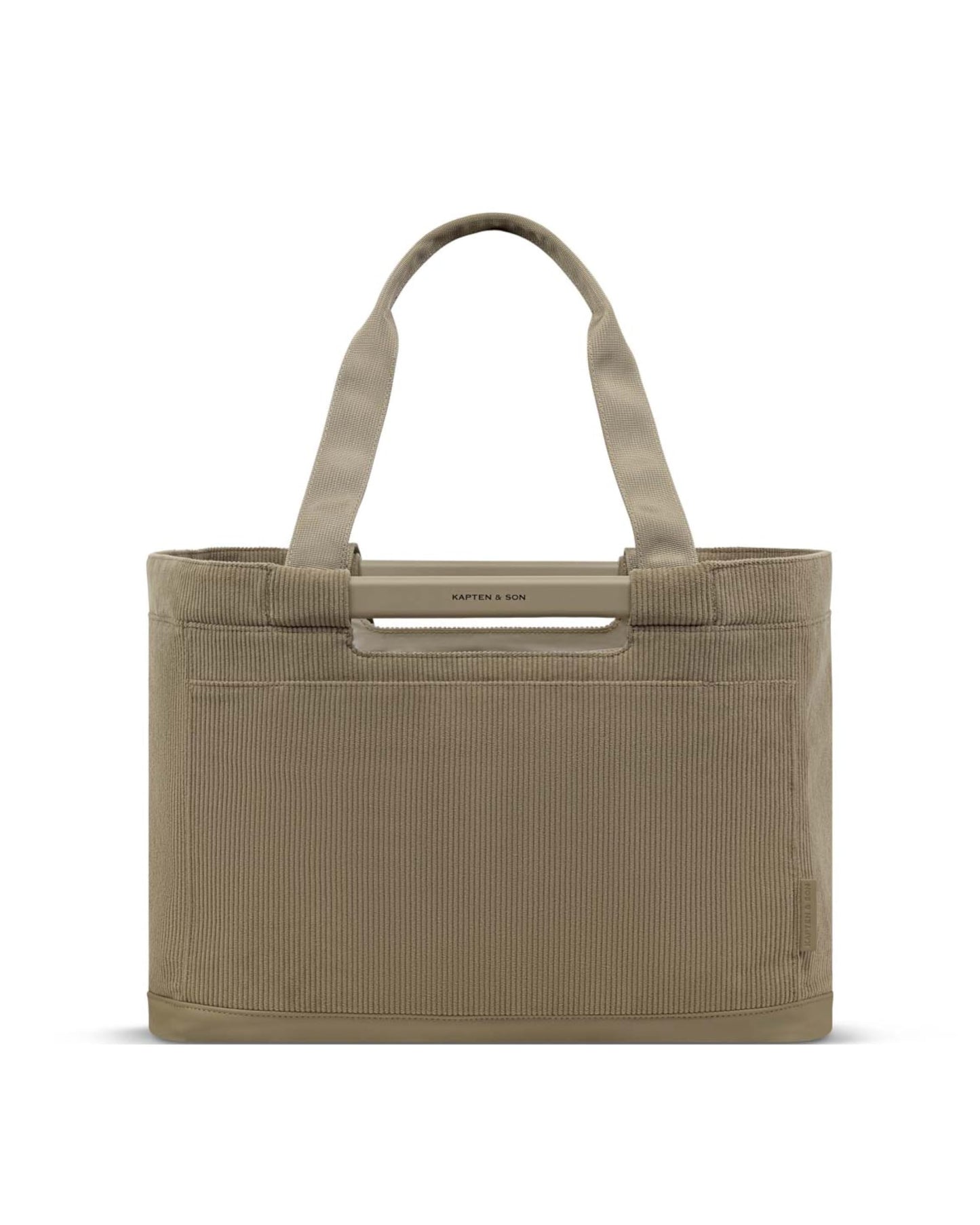 Faltbarer Einkaufskorb Vaasa, Cord Dusty Khaki