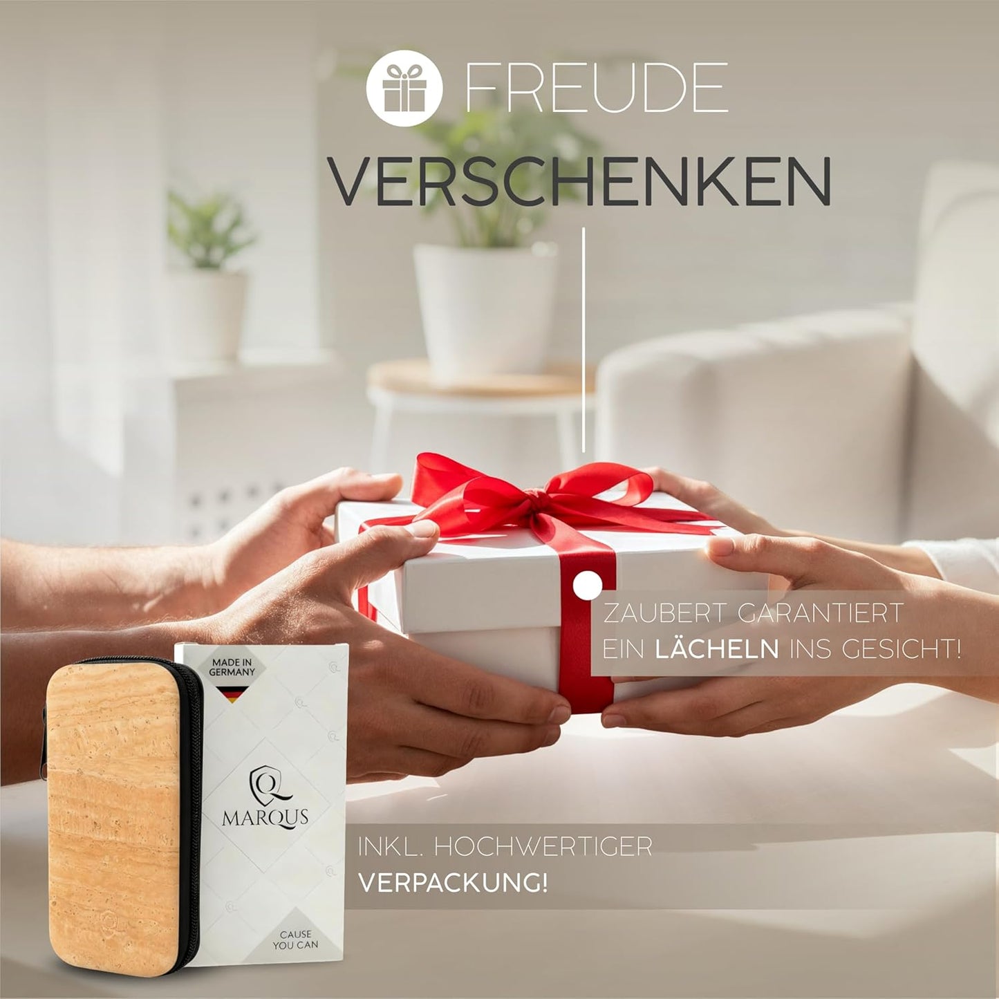 7-teiliges Maniküre-Set mit Lederetui, 10. Kork
