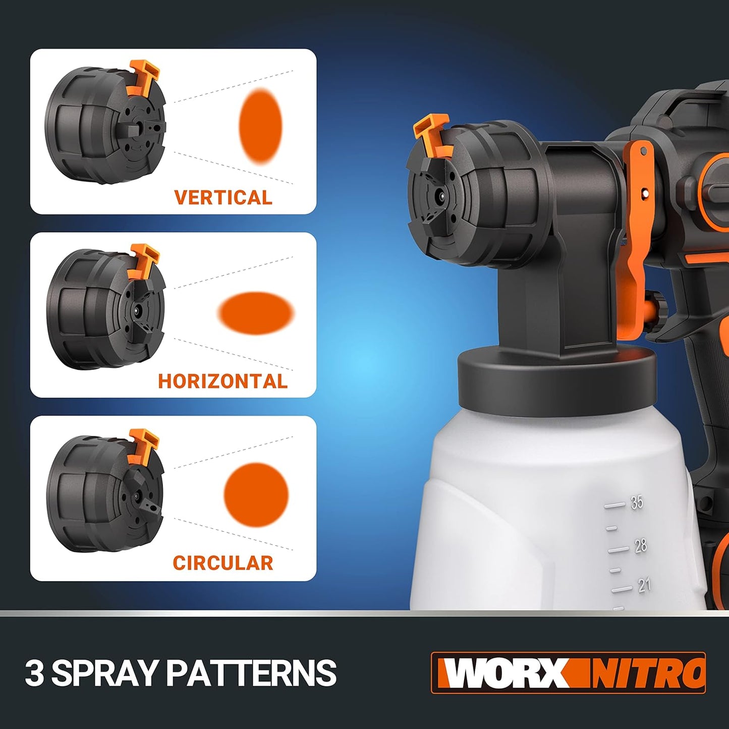 WX020.9 Nitro, ohne Akku & Ladegerät