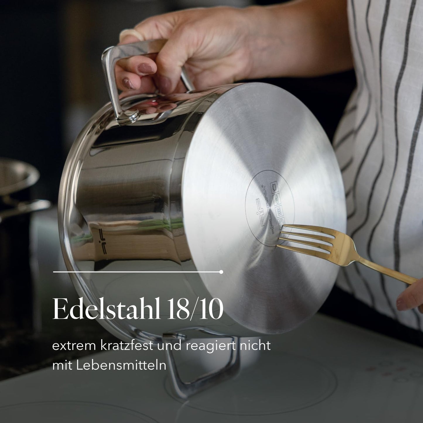 9-teiliges Kochtopf-Set mit Deckel, Lumio 9-Teilig