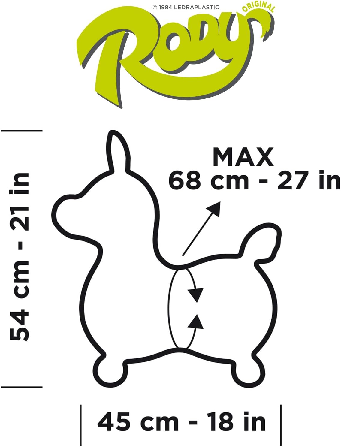 Hüpfpferd Rody