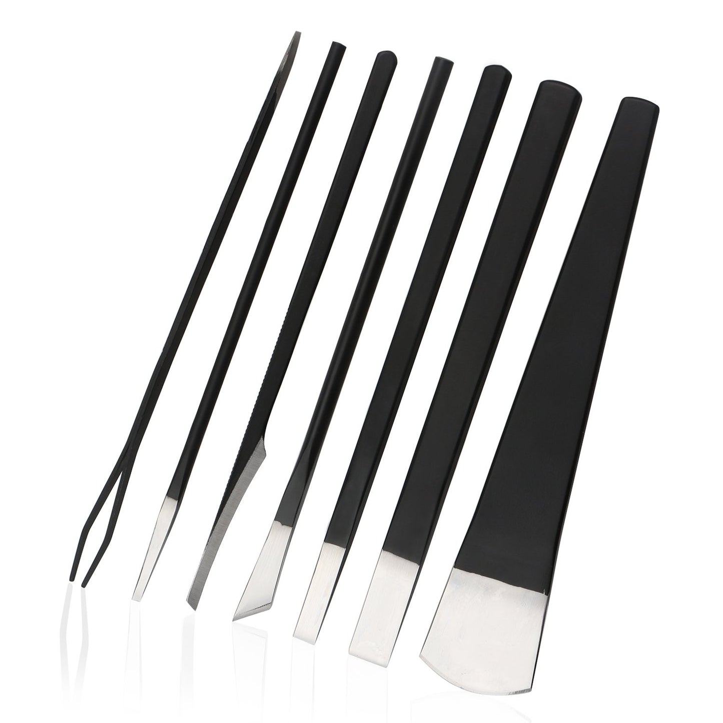Pediküre Messer Set mit Aufbewahrung, Ensemble 7 pièces A