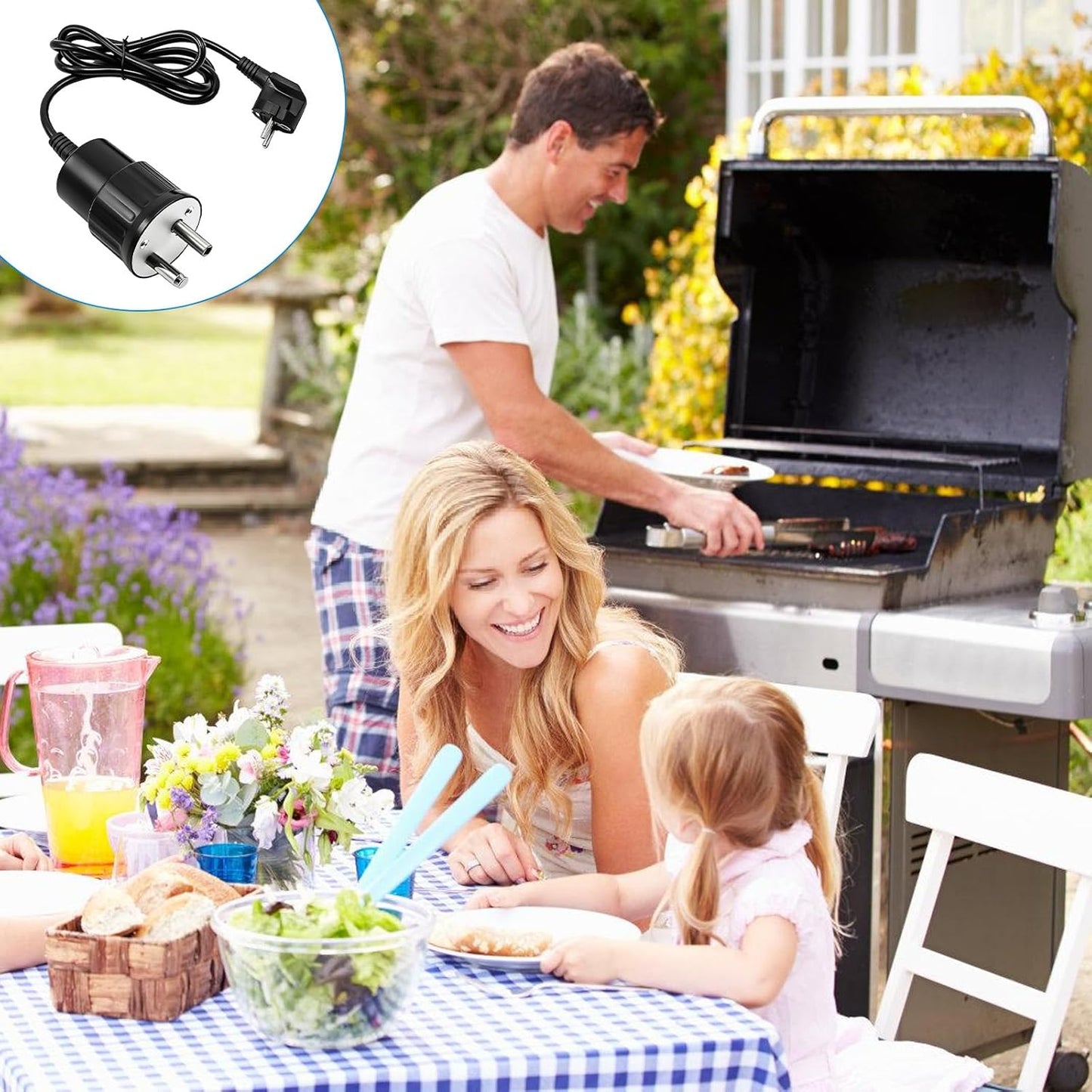 Universal Grillmotor für Rotisserie