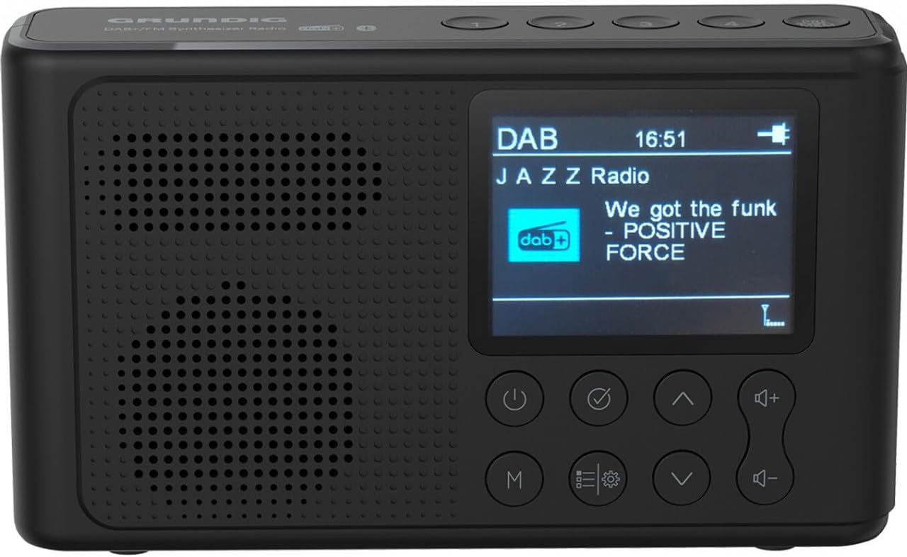Bluetooth Radio MUSIC6500B, Music 6500 DAB+ DAB+ / Bluetooth Schwarz