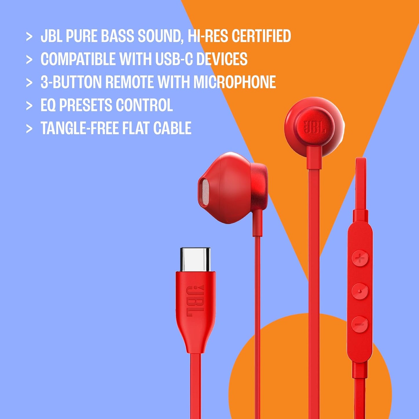 Tune 305 C In-Ear-Kopfhörer, Standard blau