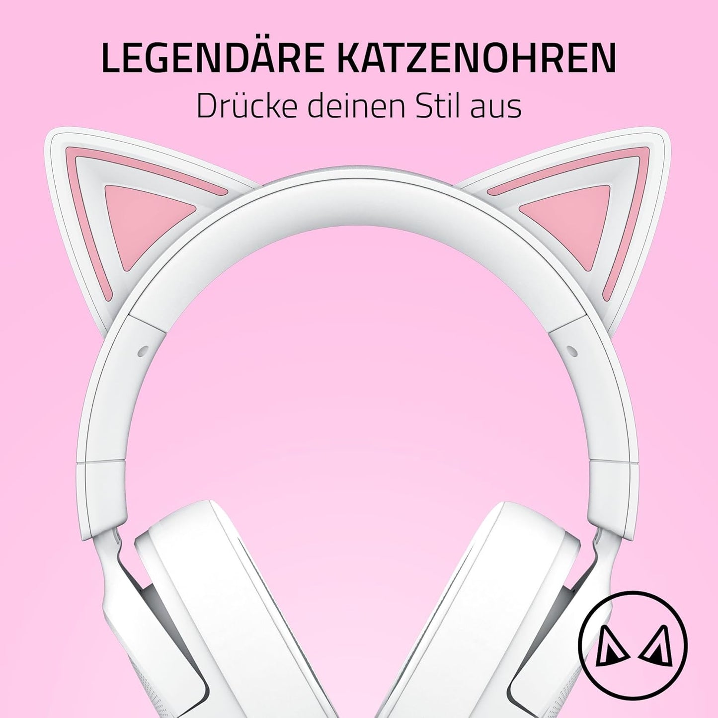 Kraken Kitty V3 X Gaming-Headset, Weiß Kraken Kitty V3 X