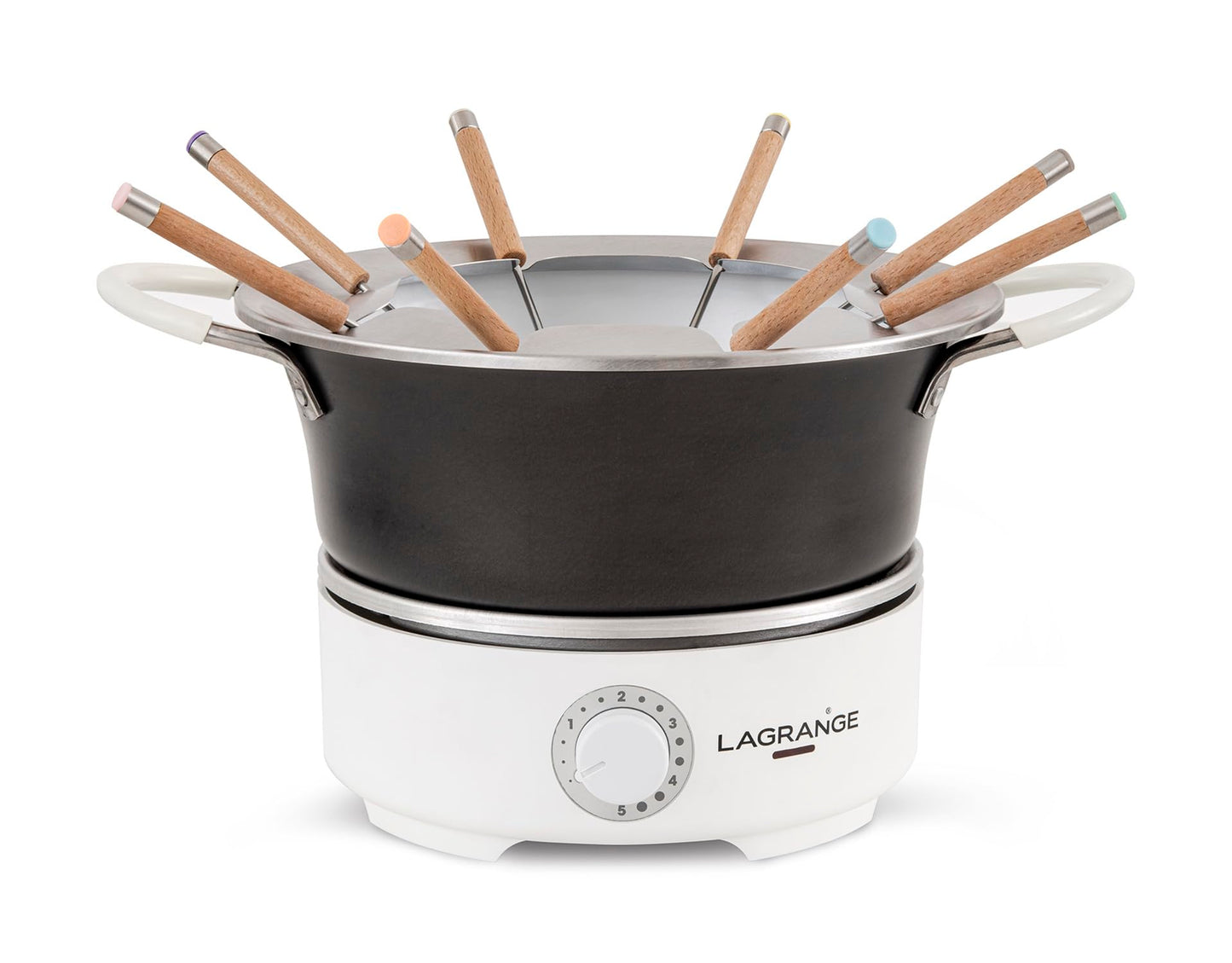 Prestige Fondue-Set für 8 Personen, Taille unique Carbon