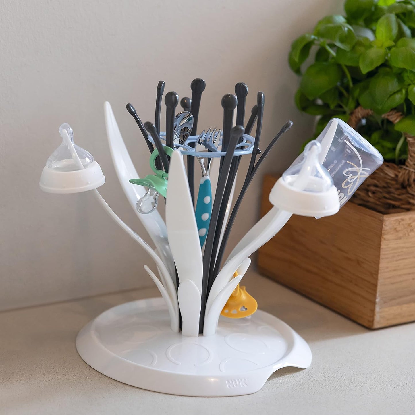 MultiDry Trockenständer für Babyflaschen und Zubehör, Single