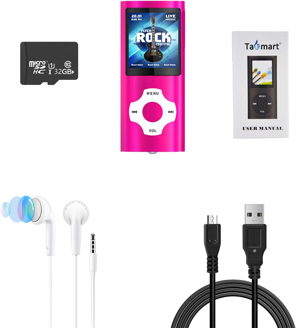 MP3 Player M01, Rot
