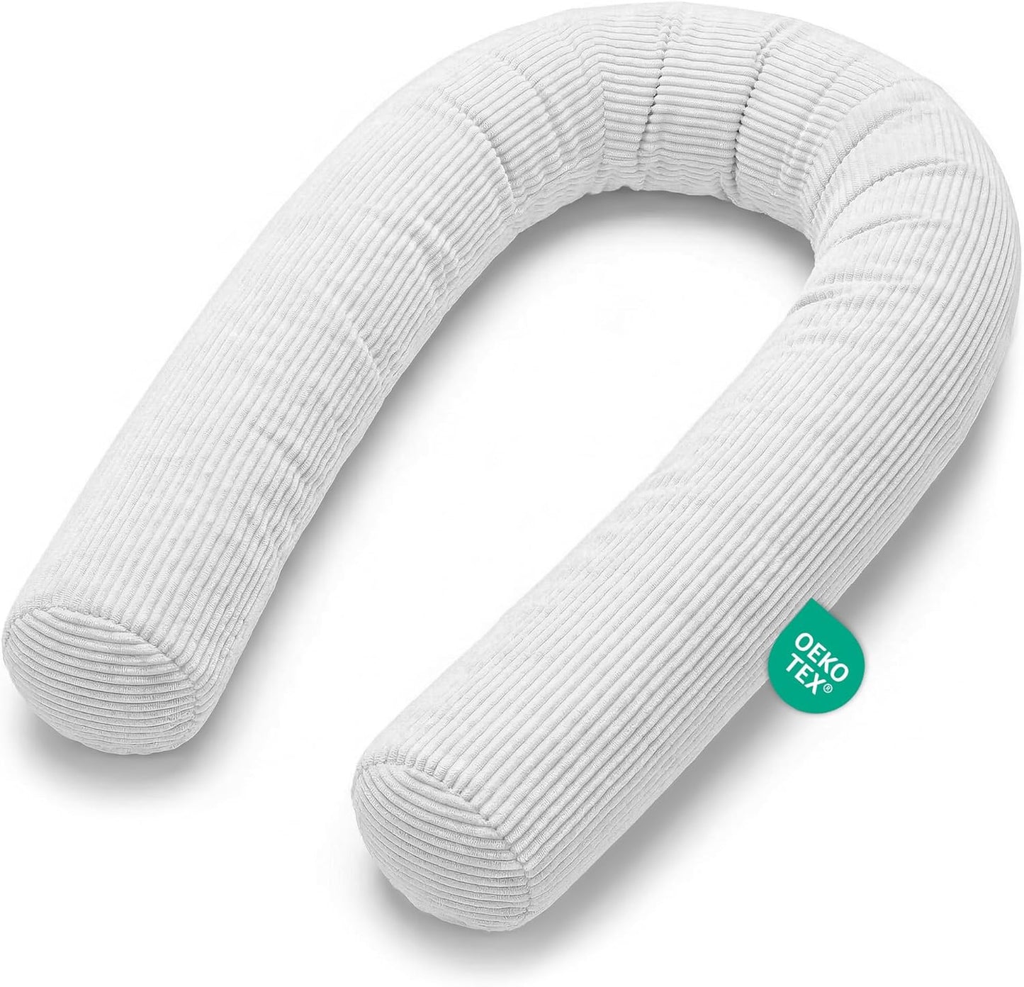 Bettschlange mit waschbarem Bezug, Grau C 200 cm