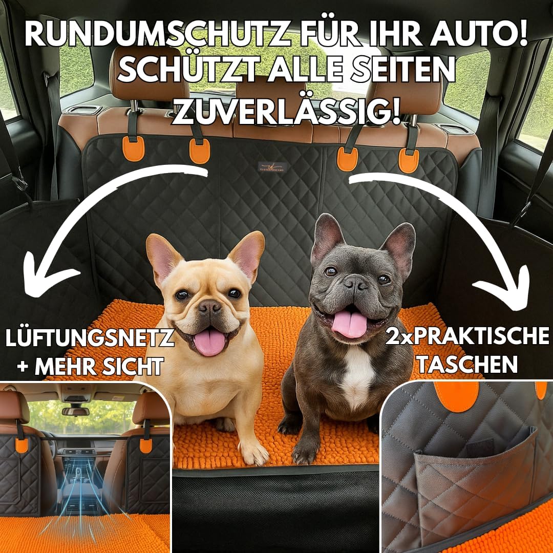 Autoschondecke für die Rückbank