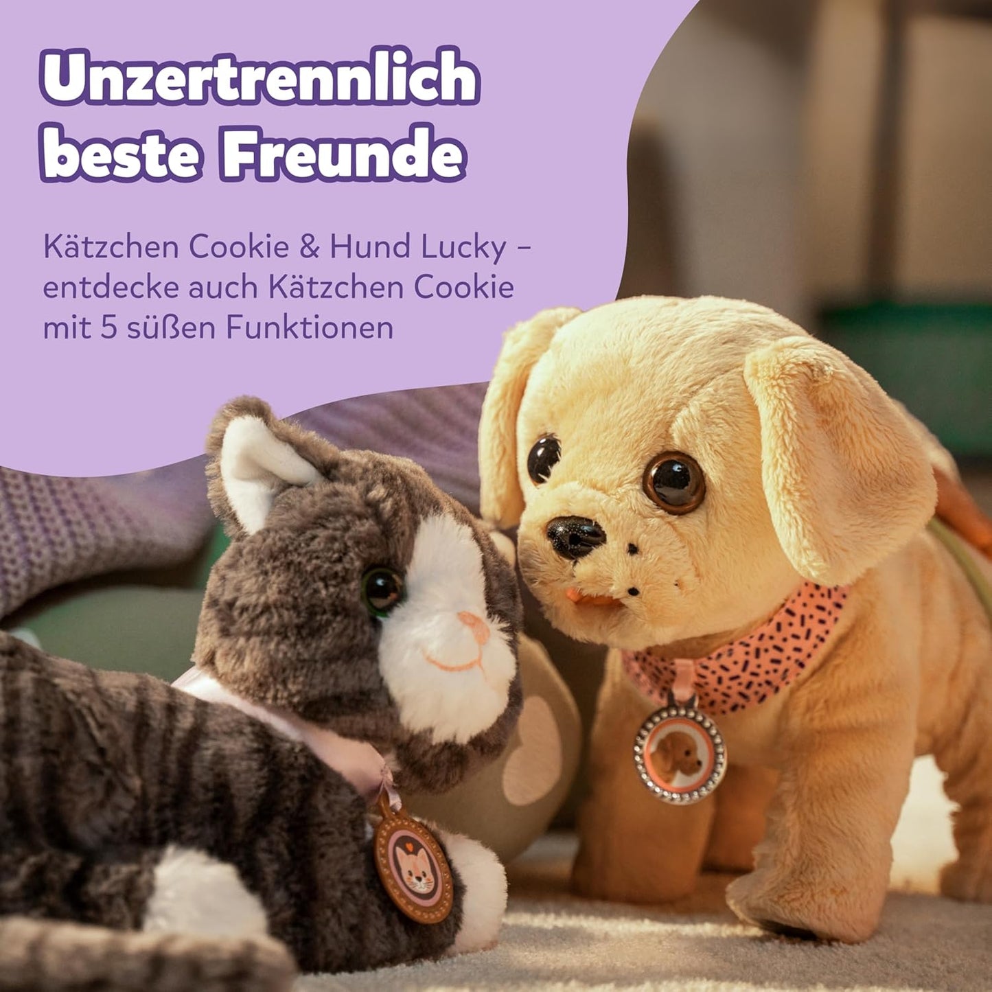 Mein Hund Lucky mit Box und 5 Funktionen