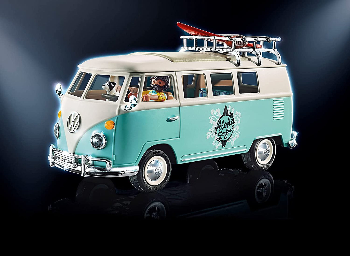 70826 Classic Cars Volkswagen T1 Camping Bus - Special Edition, Konstruktionsspielzeug, T1 Bus - Special Edition Einzeln