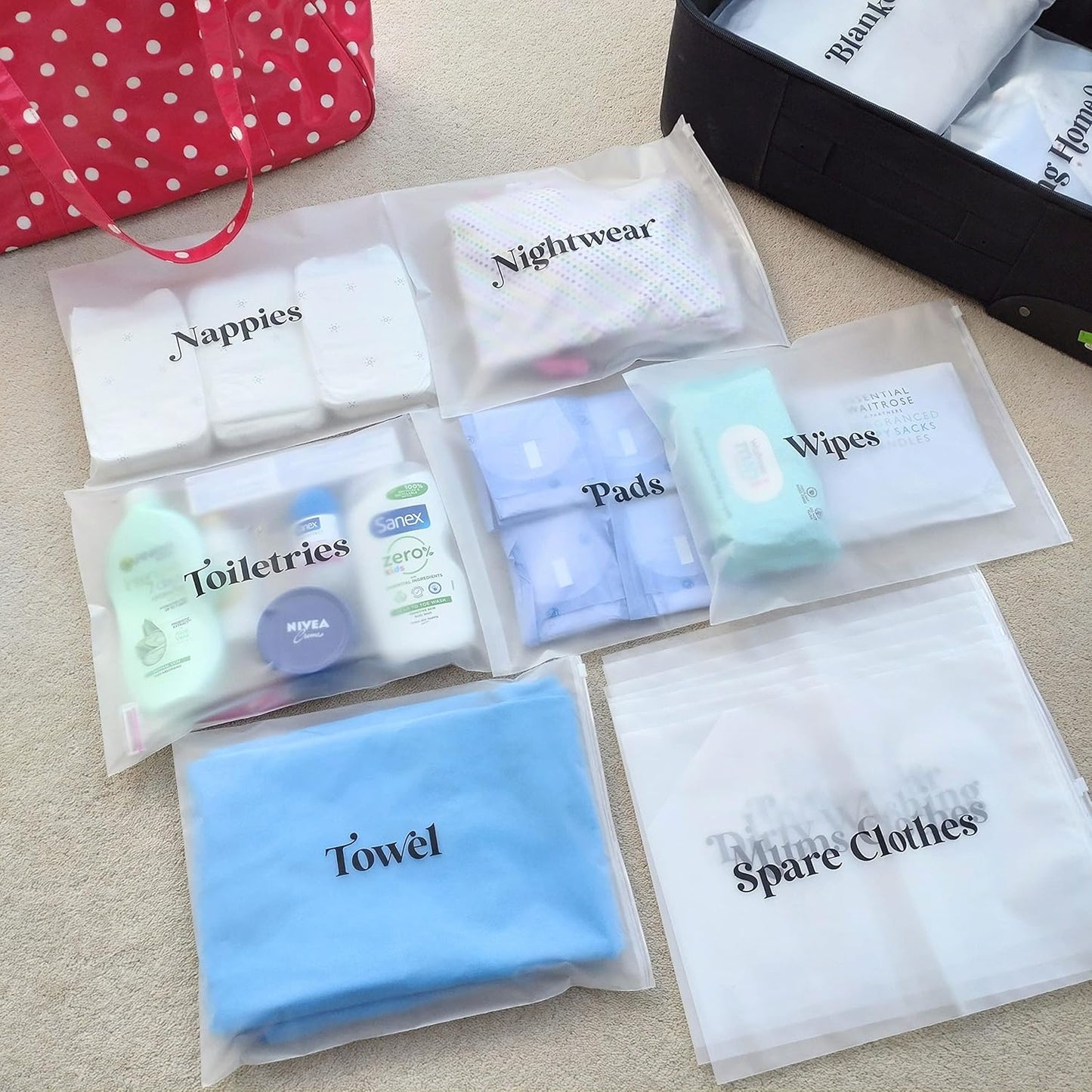 Krankenhaus-Organizer Taschen-Set (21 Stück)