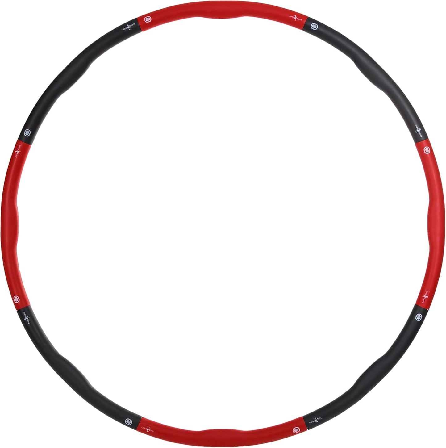 Hula Hoop Reifen für Erwachsene, Weight Hoop 1,5kg (Red Devil)