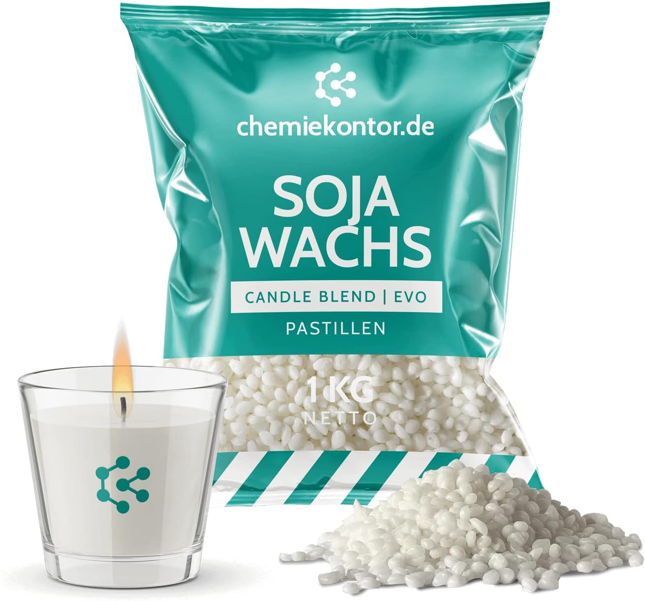 Sojawachs, 1 kg, 1 kg