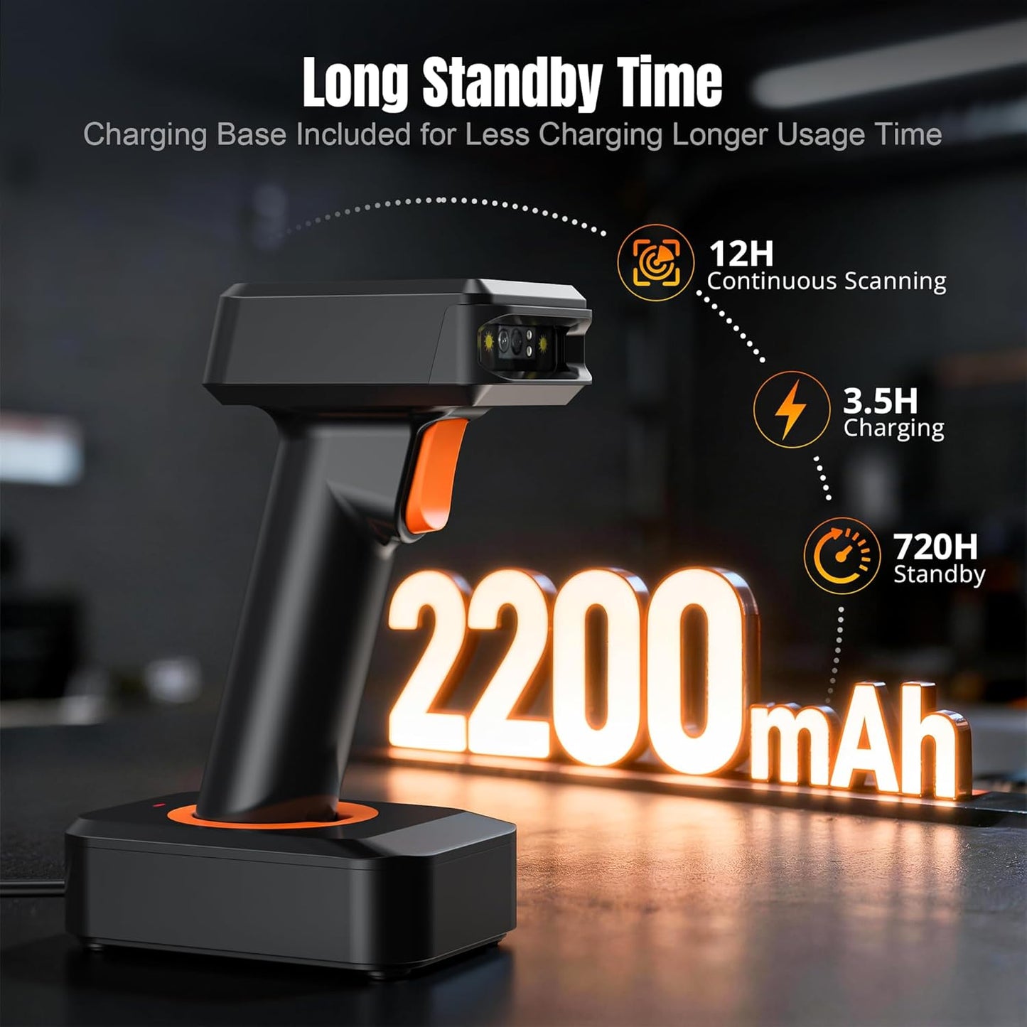 2D Barcode-Scanner HW006, Single