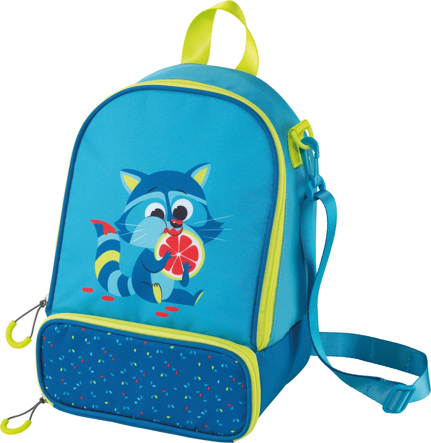 Waschbär-Lunchtasche, Blau