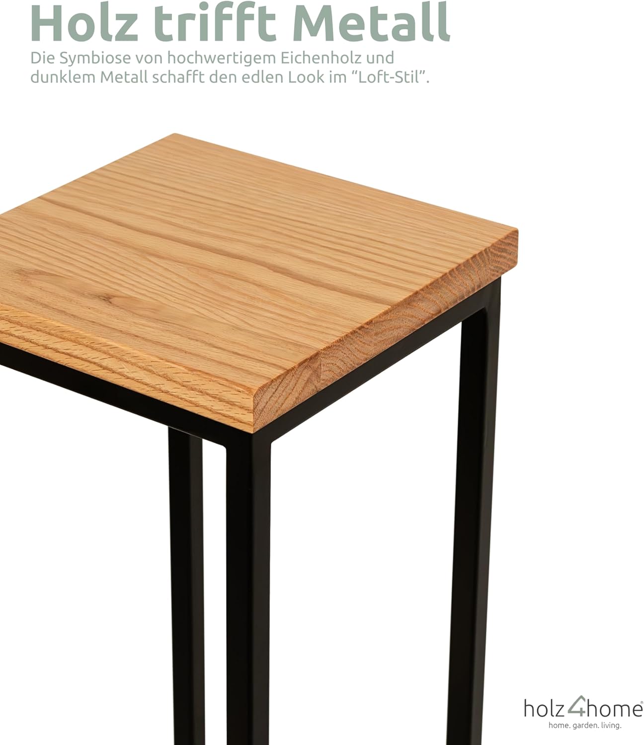 Dekoständer im Loft-Stil, 70 cm