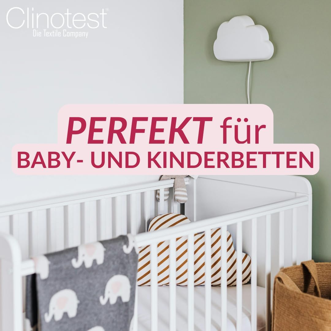 5er-Set Inkontinenzunterlagen, wasserdicht & atmungsaktiv, Weiss/Blau 5er Set - 75x90 cm