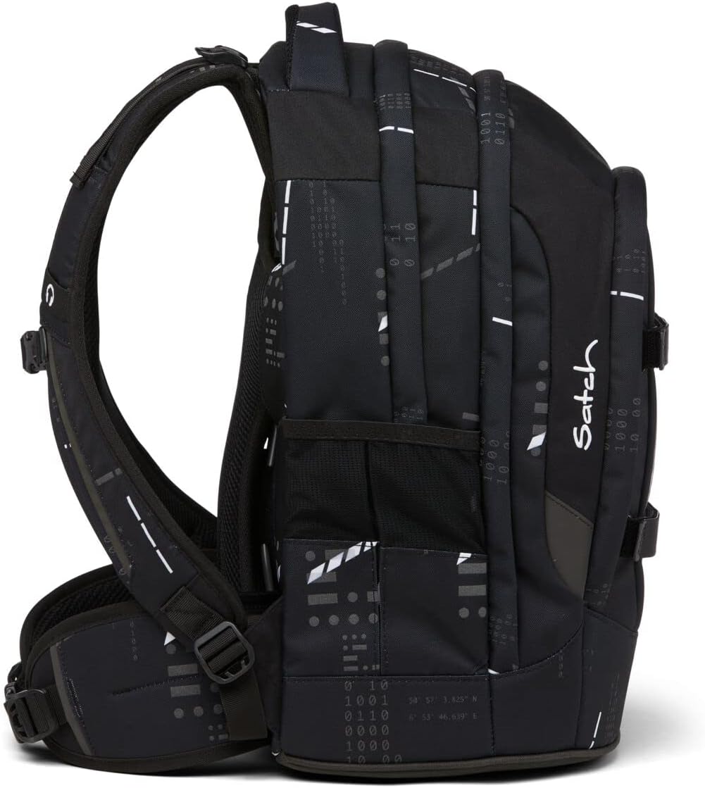 Schulrucksack Set, Ninja Matrix