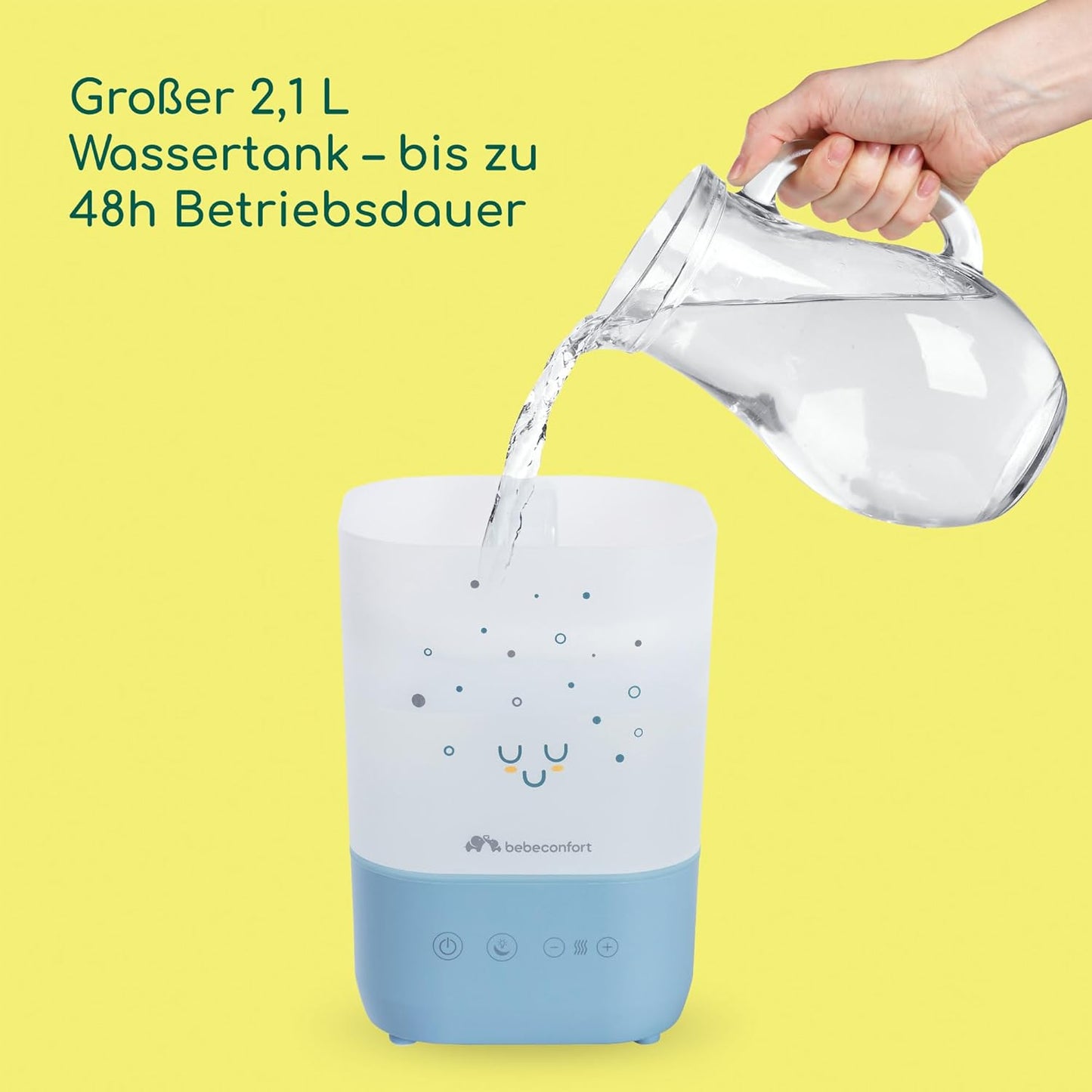 Cool-Mist Luftbefeuchter mit Nachtlicht